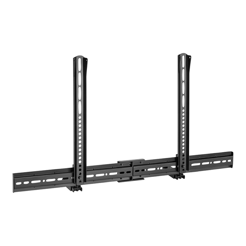 LogiLink Universelle Soundbar-Halterung, 86–155 mm Tiefe, bis 15 kg, Schwarz