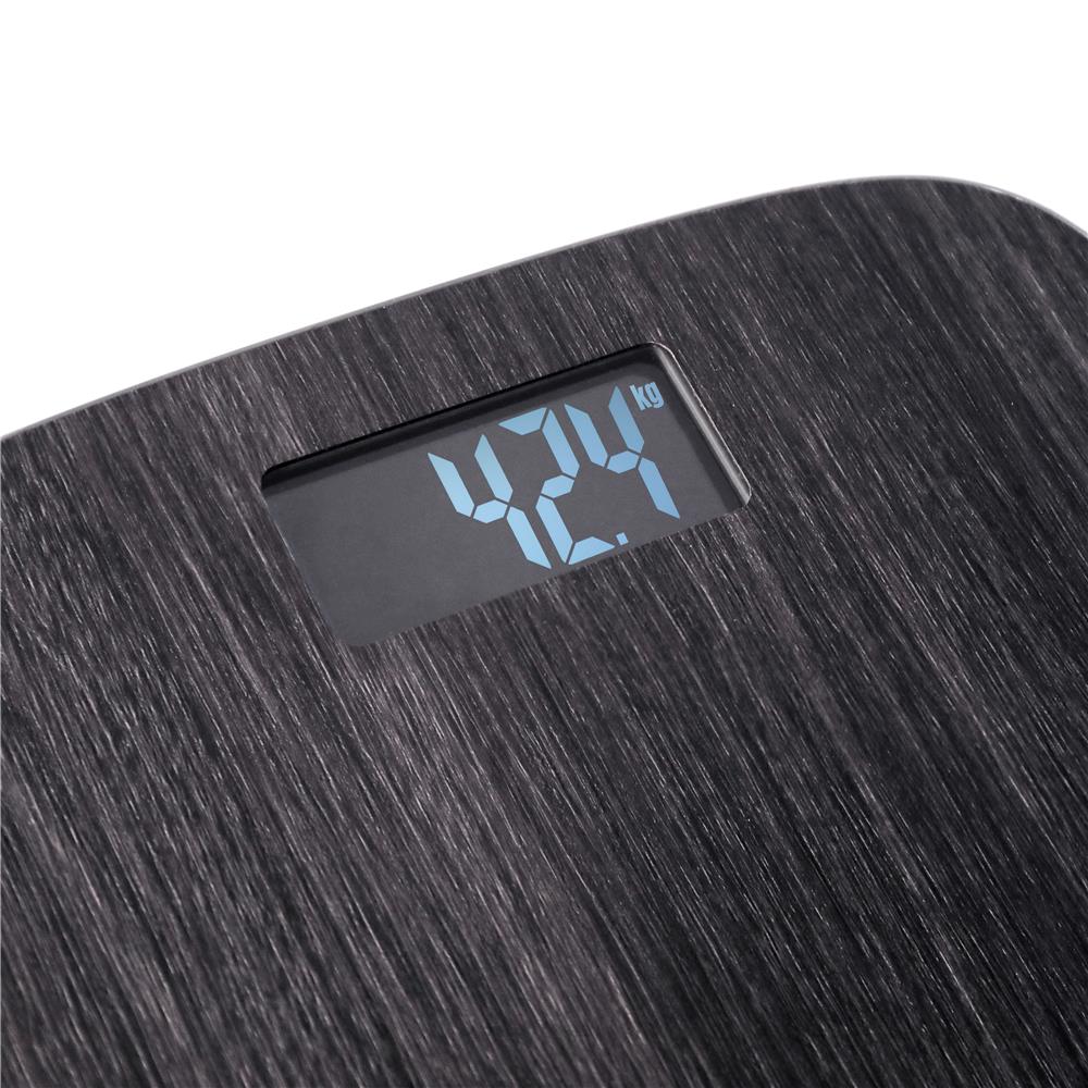 Adler AD 8192 Digitale Badezimmerwaage 180 kg mit Anti Rutsch Oberfläche Grau
