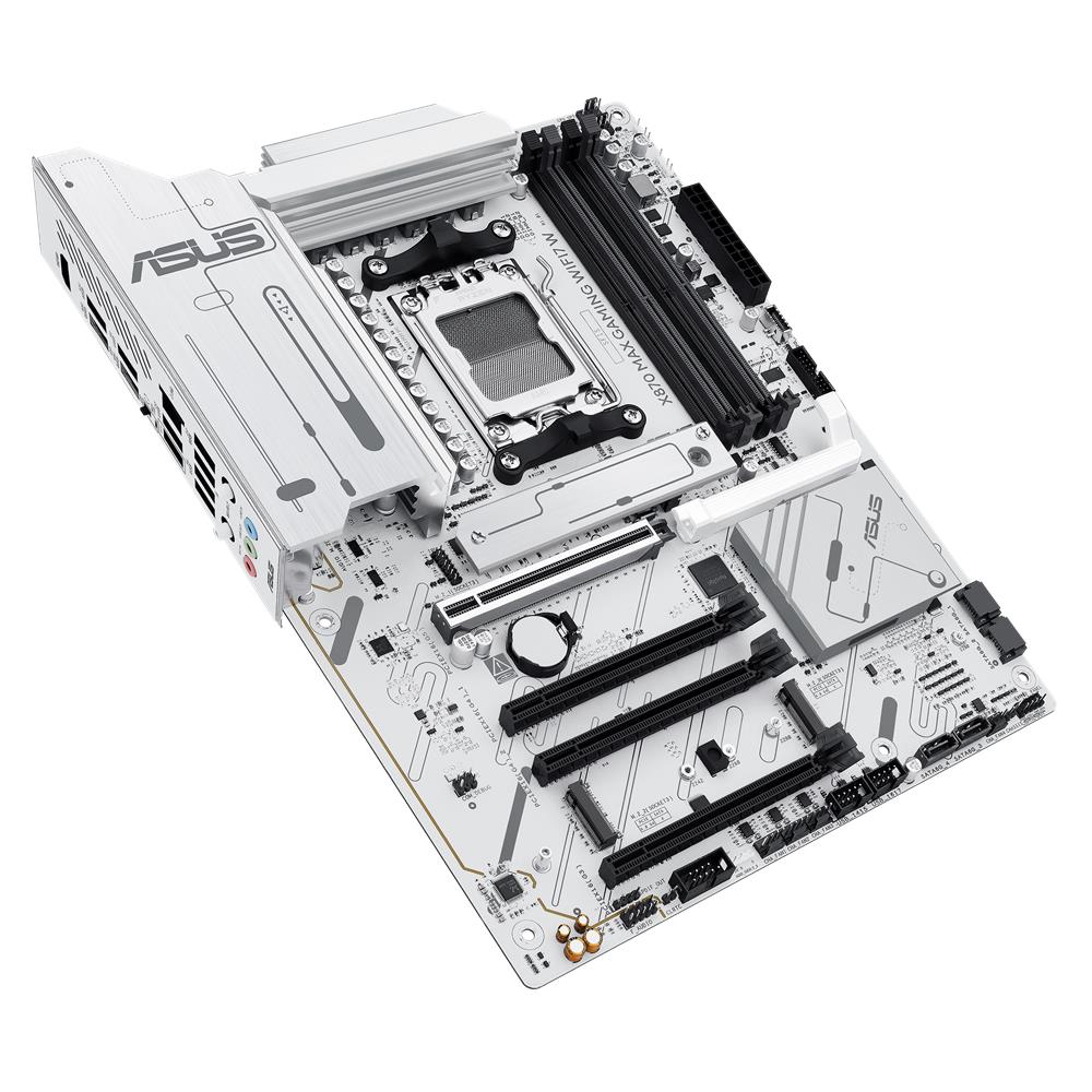 ASUS X870 MAX GAMING WIFI7 W Mainboard AM5 ATX DDR5 PCIe 5.0 WiFi 7