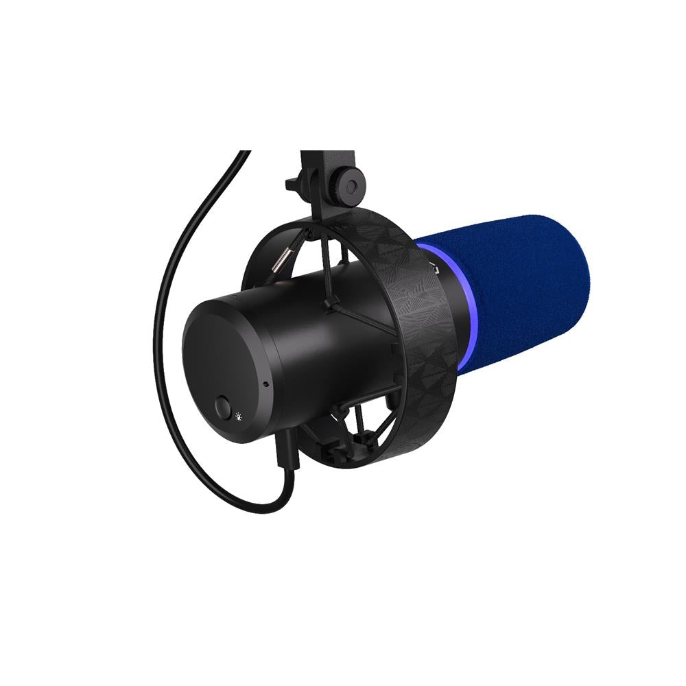 ENDORFY Solum Broadcast Streaming Mikrofon Schwarz mit Mute und Gain Regler