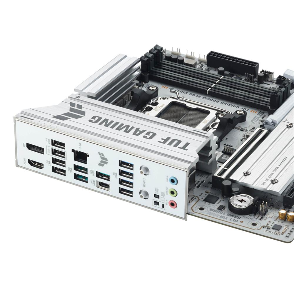 ASUS TUF GAMING B850M-PLUS WIFI7 W Mainboard AM5 micro ATX DDR5 PCIe 5.0 WiFi 7