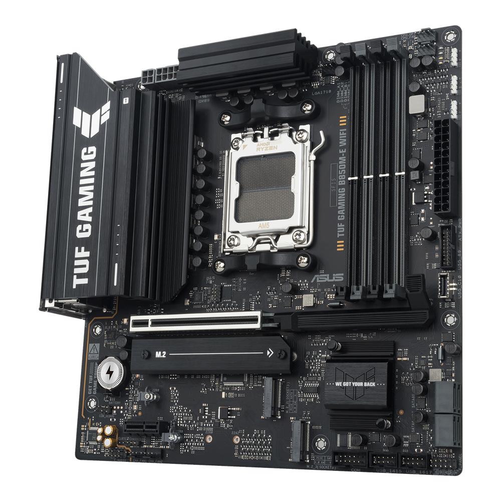 ASUS TUF GAMING B850M-E WIFI Mainboard AM5 micro ATX DDR5 PCIe 5.0 WiFi 6E