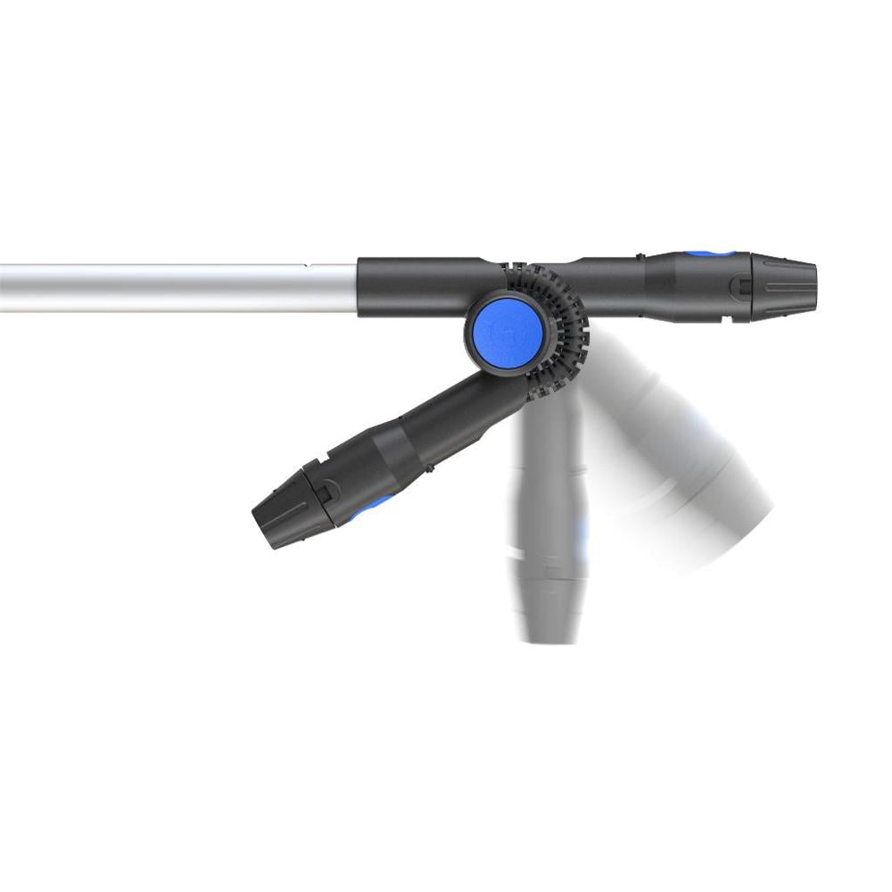 Nilfisk 128502121 Hochdruck Teleskoplanze Dachreiniger mit Schultergurt Gentle Düse