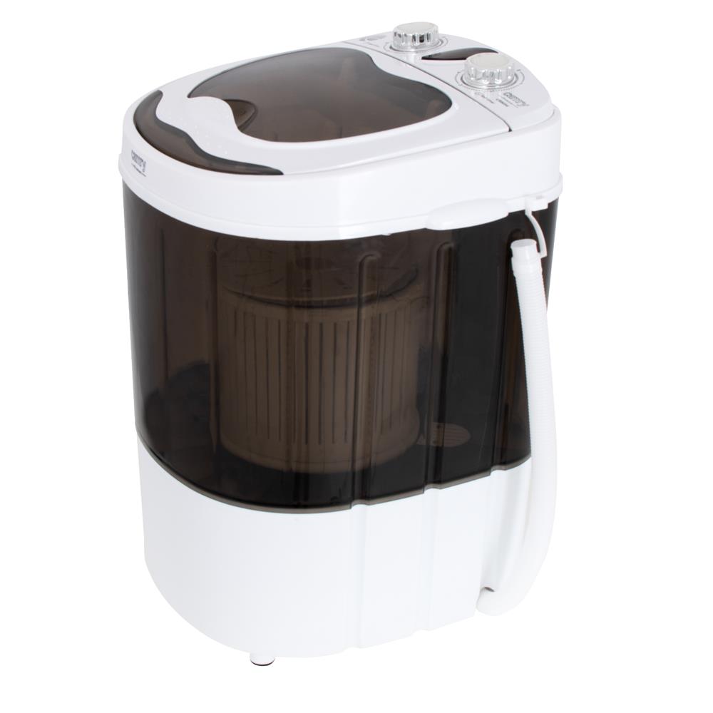 Camry CR 8054 Mini Waschmaschine mit Schleuder 3 kg Braun