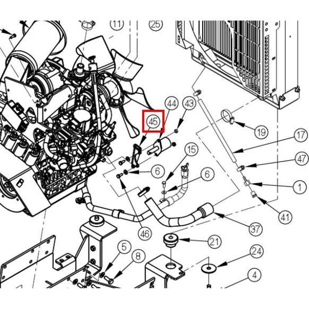 Nilfisk Original 56511221 Klammerdrosselmagnet Ersatzteil