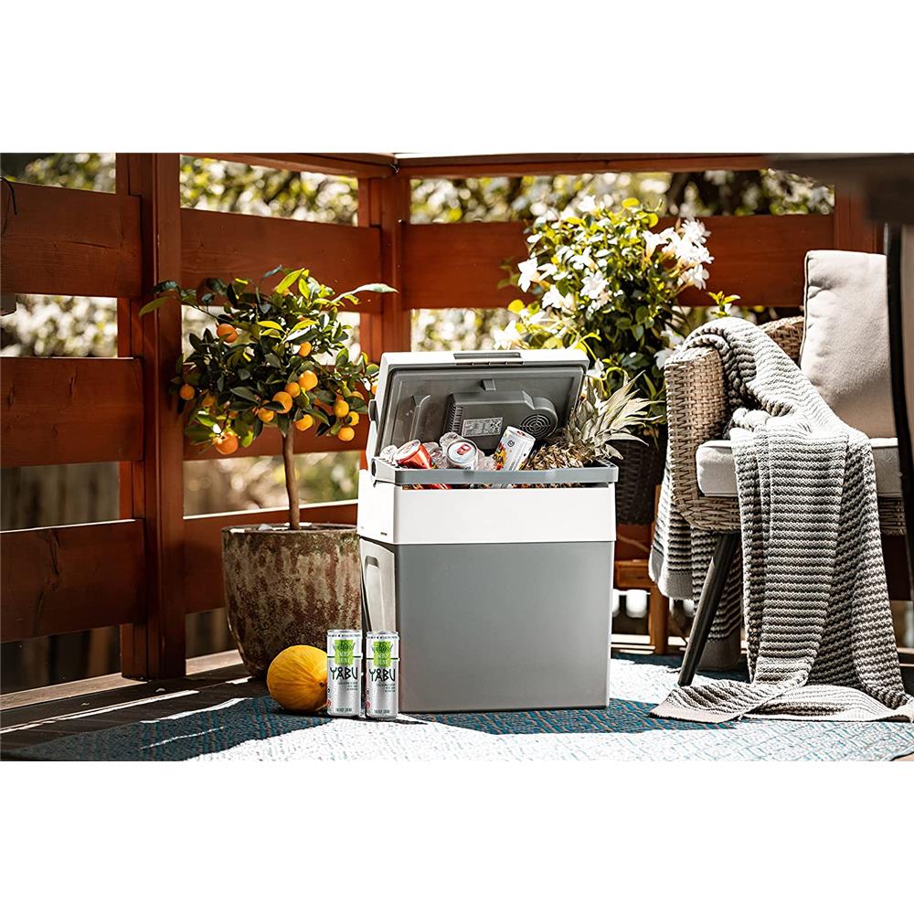 Adler AD 8078 Tragbare Elektrische Kühlbox 30 Liter Resie-Camping-Kühlschrank für Auto