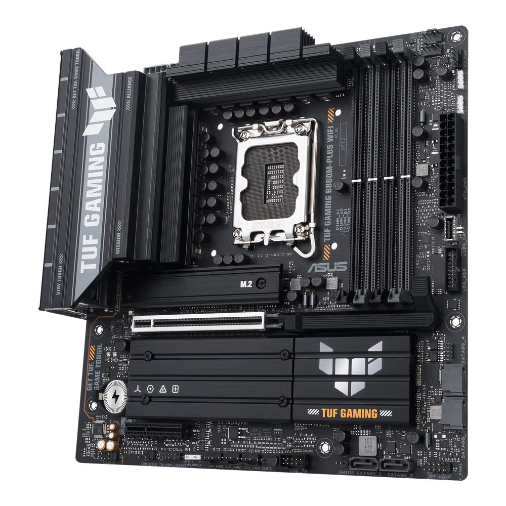 ASUS TUF Gaming B860M-PLUS WIFI Mainboard LGA 1851 mATX DDR5 PCIe 5.0 WiFi 7