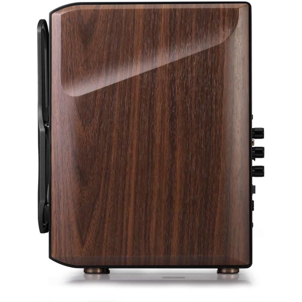 Edifier S2000MKIII Aktives 2.0 Regallautsprechersystem (130 Watt) mit Bluetooth, Holzfarben