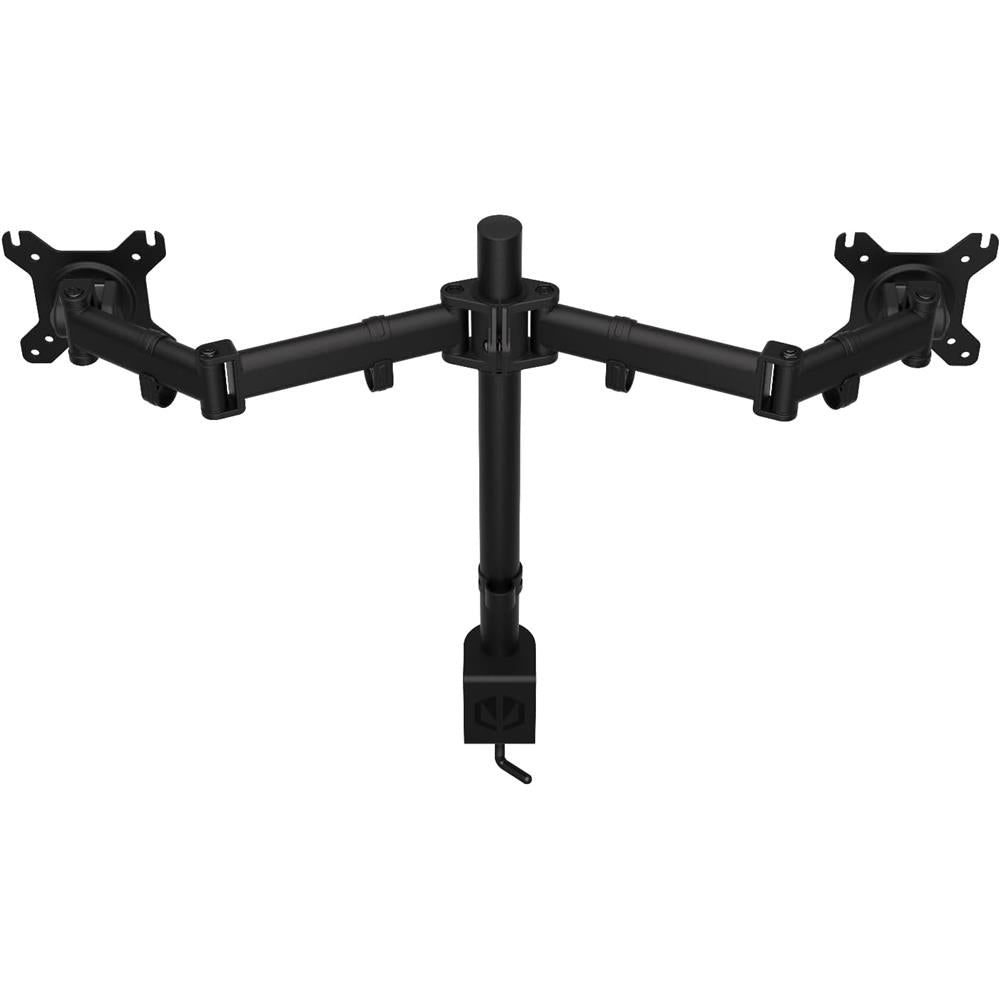 ENDORFY Atlas Double, Monitorhalterung, für 2 Monitore bis zu 27 Zoll, Schwarz | EY8F002