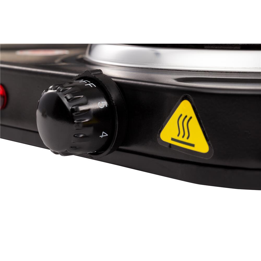 Mesko MS 6509 Doppelkochplatte 2000 Watt Schwarz