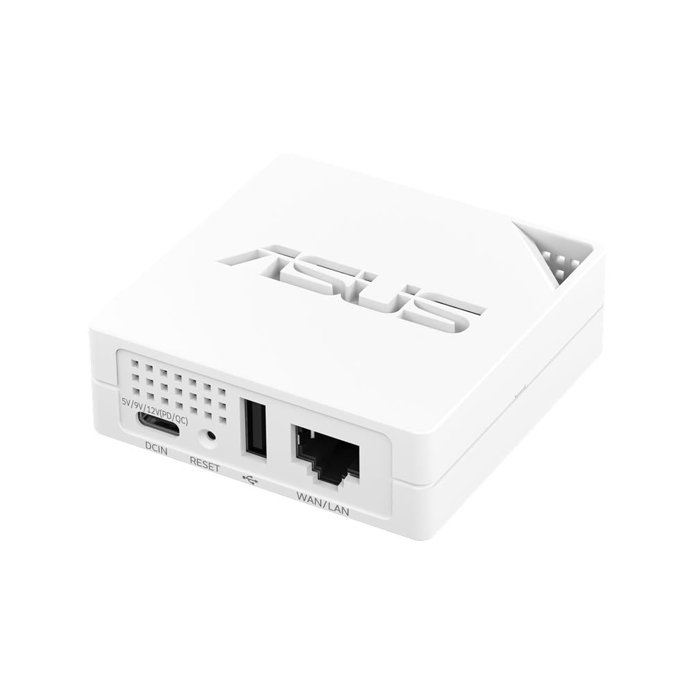 ASUS RT‑AX50 Go Dual‑Band WiFi 6 Mini‑Reiserouter mit 4G 5G Tethering und WISP