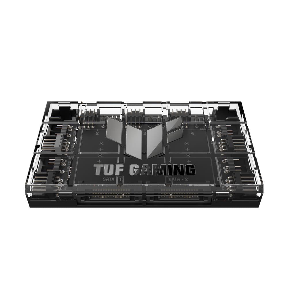 ASUS TUF Gaming ARGB PWM Lüfter Hub mit 6 Ports und magnetischer Befestigung