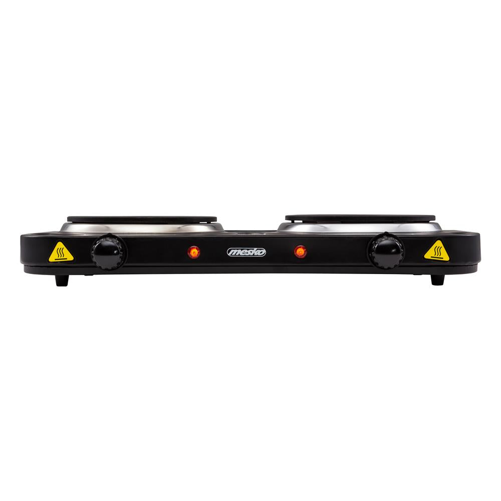 Mesko MS 6509 Doppelkochplatte 2000 Watt Schwarz