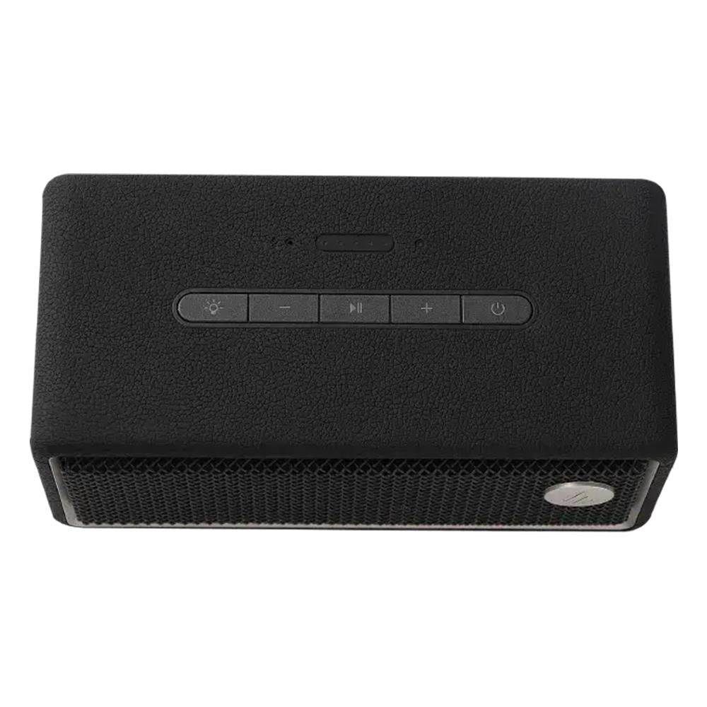 Edifier ES60 Bluetooth Lautsprecher, Schwarz - Ambientebeleuchtung, bis zu 9h Akku, IP66 wasserfest & staubdicht