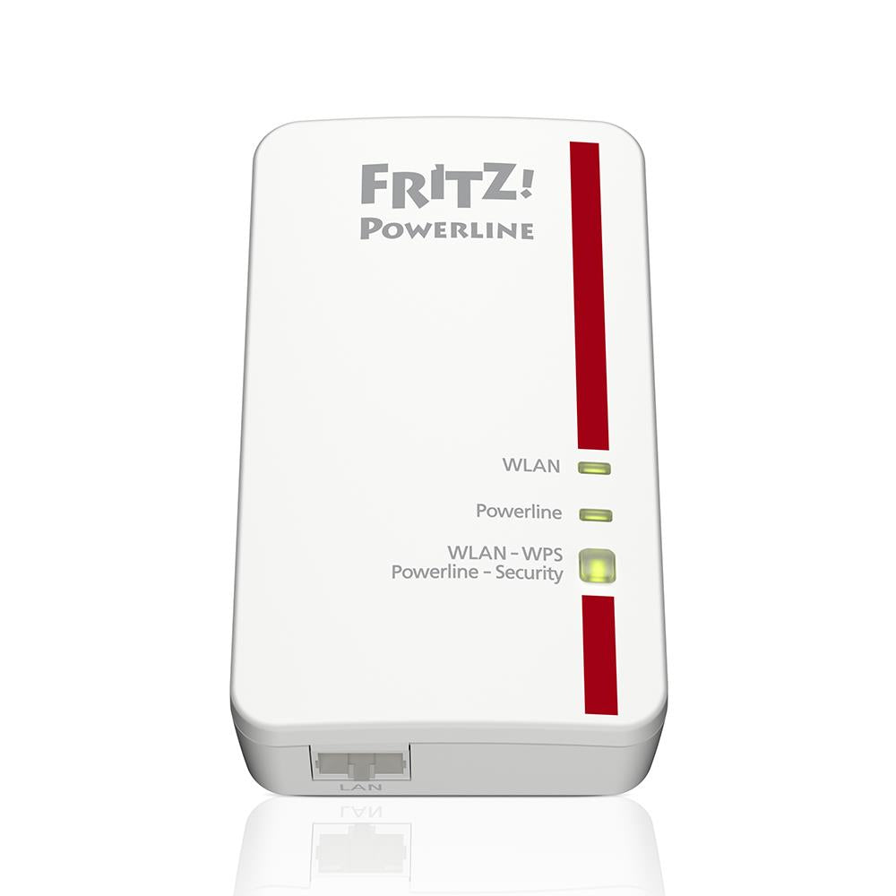 FRITZ!Powerline 1240E/1000E WLAN Set – Kombi-Set für stabiles WLAN & LAN über Stromnetz
