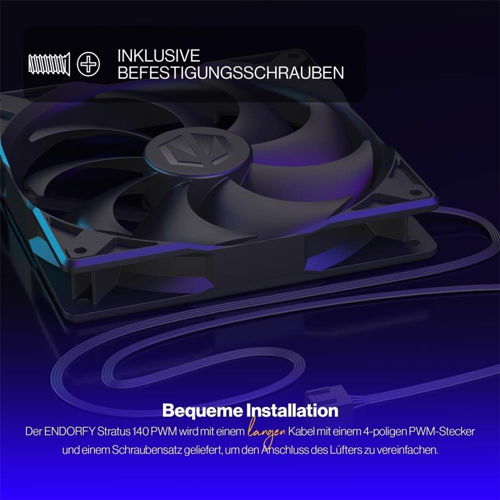 ENDORFY Stratus 140 PWM PC Gehäuselüfter 140mm