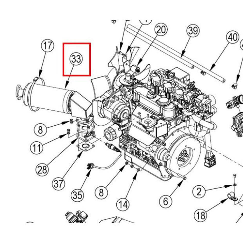 Nilfisk Original 56511518 Muffler Catalytic Schalldämpfer