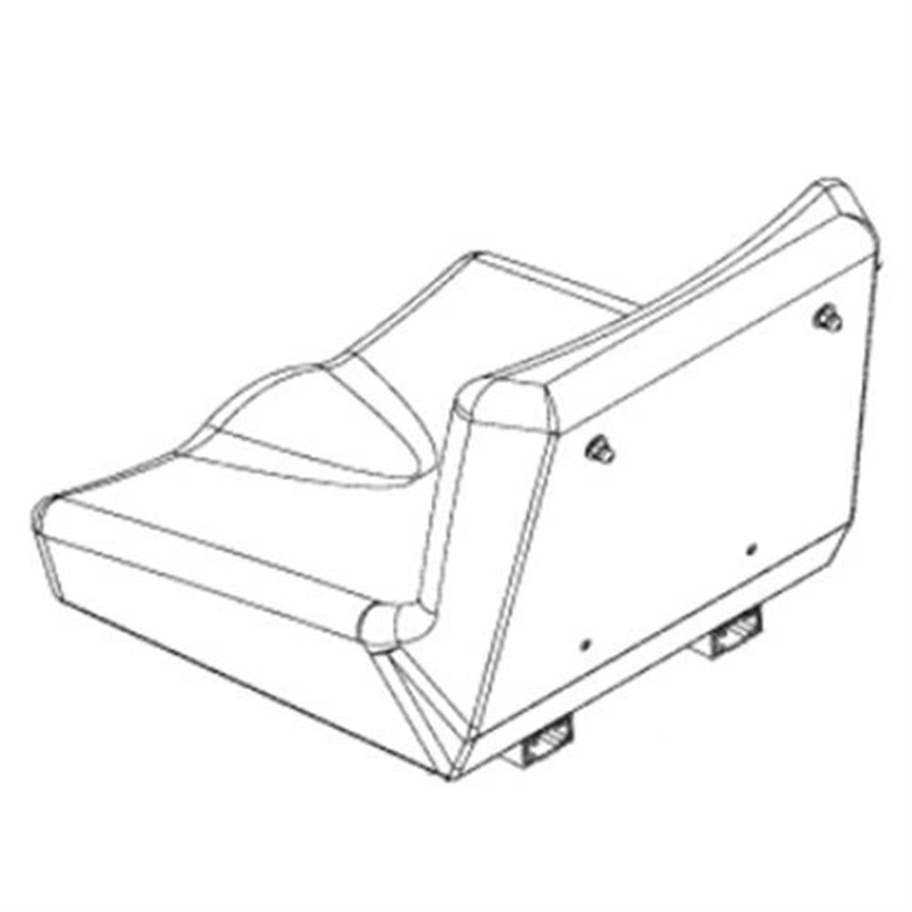 Nilfisk Original 146 2900 000 Seat with belt
