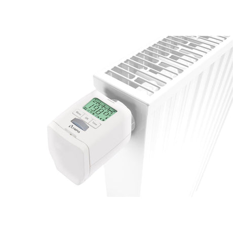 Olympia HT 430‑22 Heizkörperthermostat – Energiespar-Thermostat programmierbar (6er Set)