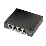 LogiLink Cat.6A Patchpanel – Mini Verteiler, 4 Ports, geschirmt