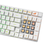 ASUS ROG Strix Scope II 96 RX Wireless White – Gaming-Tastatur, Tri-Mode, RGB