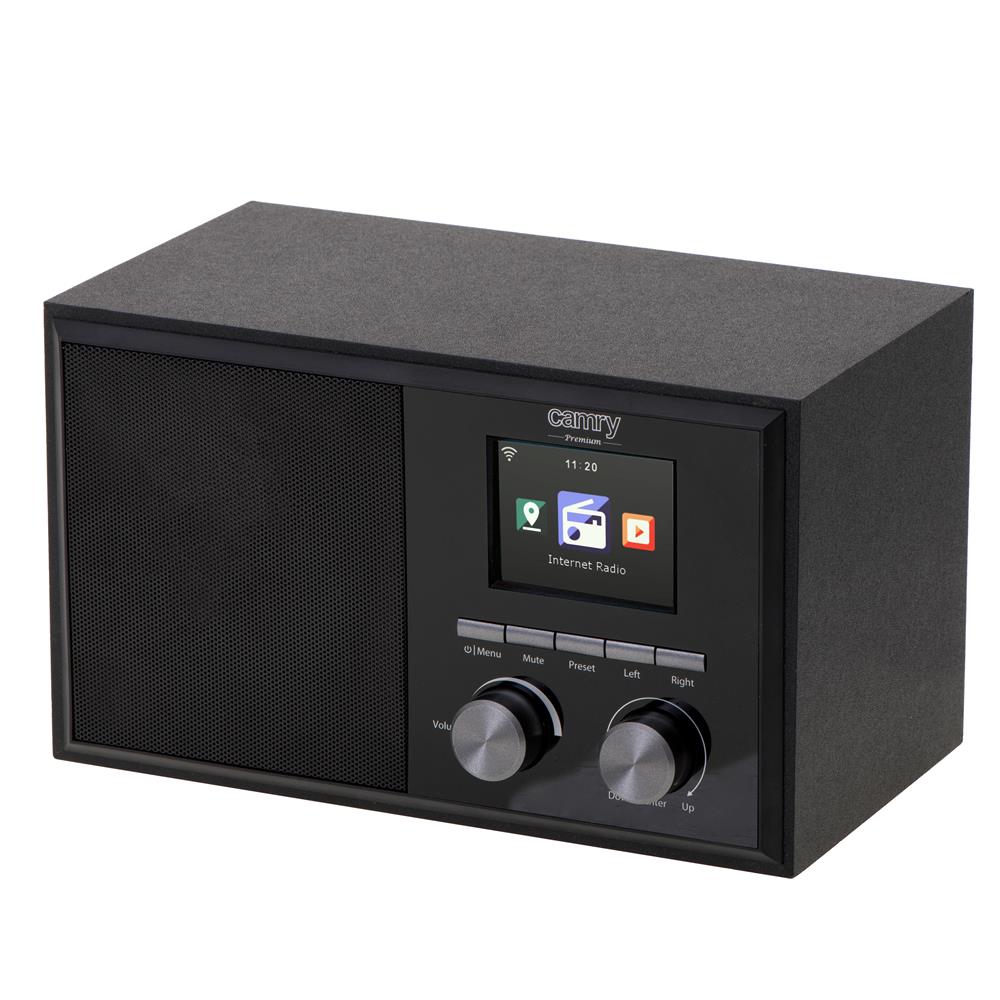 Camry CR1180 DAB Internetradio Digitalradio Küchenradio Wi-Fi AUX Wettervorhersage Alarm Farbdisplay