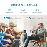 TP-Link RE605X AX1800 WiFi 6 WLAN-Repeater auch als Dualband-Accesspoint