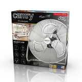 Camry CR 7306 Ventilator Chrom 45 cm mit 3 Stufen