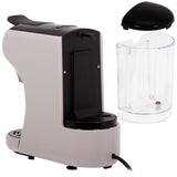 Camry CR 4414bm Multi-Kapsel-Espressomaschine, 19 bar Kaffeemaschine für Kapseln, Pads und gemahlenen Kaffee, kompakt fürs Büro und Zuhause, Mocca/Schwarz