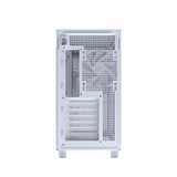 ASUS Prime AP303 Mesh Panel ATX PC Gehaeuse White mit 360 mm Radiator und USB 20Gbps