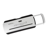 GENIE A4 Aktenvernichter 106 S 6 Blatt Streifenschnitt 7l Papierkorb, silber schwarz