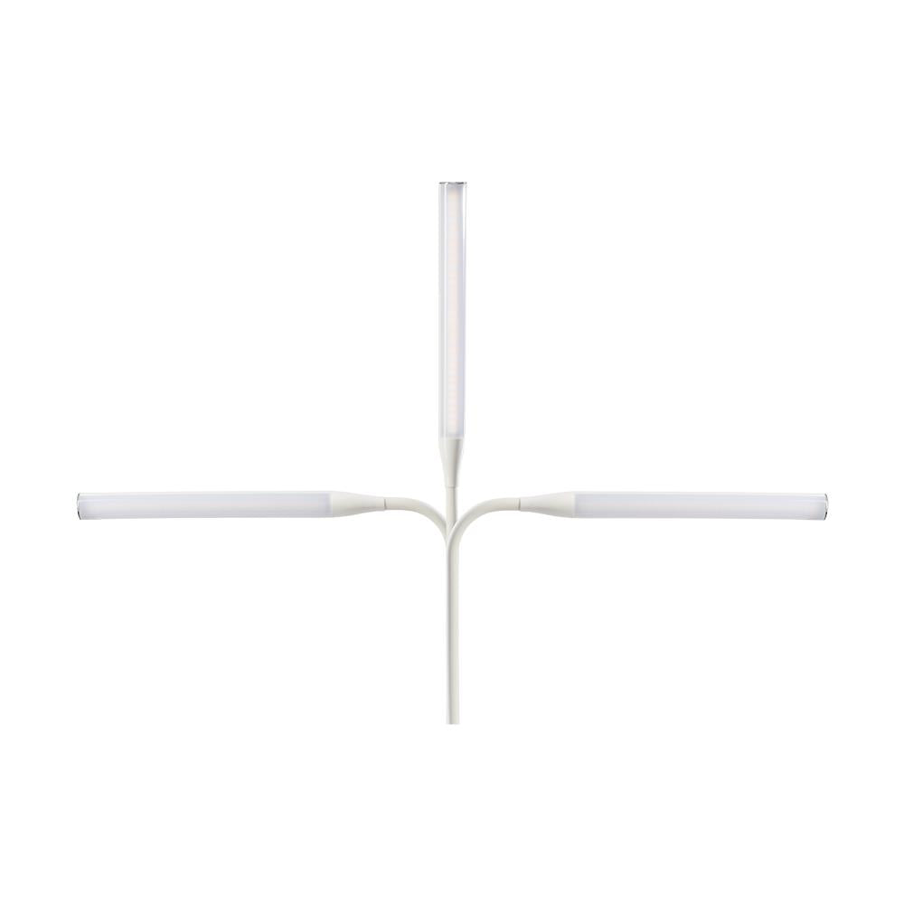 GENIE LED Schreibtischlampe TL32, flexibler Arm, weiß