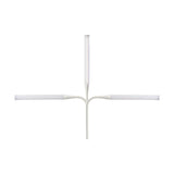 GENIE LED Schreibtischlampe TL32, flexibler Arm, weiß