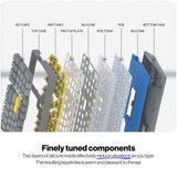 ENDORFY EY5A124 - Celeris 1800, kabellose Tastatur mit 1800 Layout, QWERTY, BT, Grau