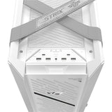 ASUS ROG Strix Helios II White EATX Mid Tower Gaming PC Gehäuse mit 4 Lüftern