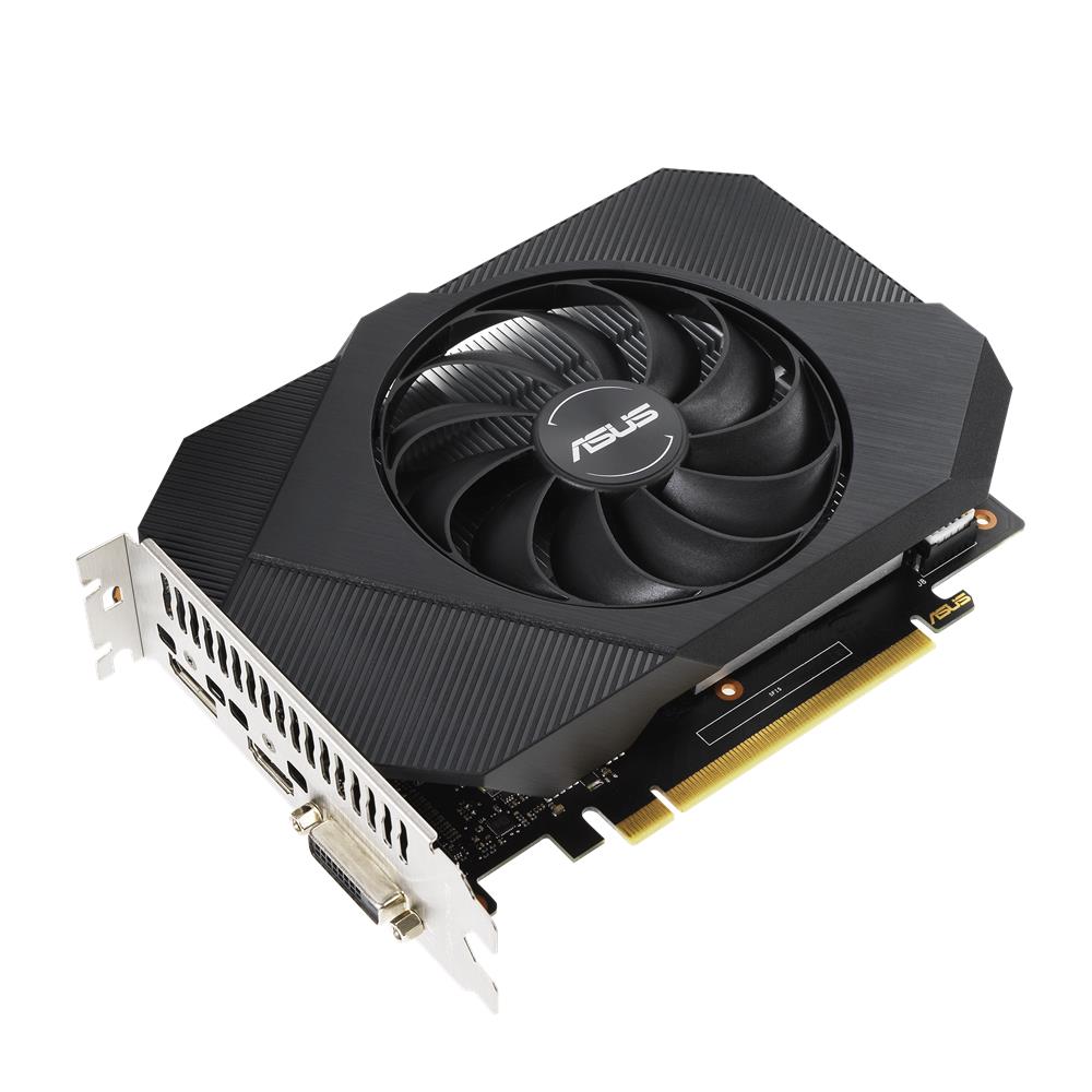 ASUS Phoenix Nvidia GeForce GTX 1650 4GB Power OC Edition Gaming Grafikkarte GDDR6