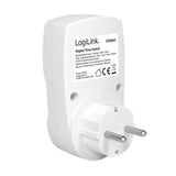 LogiLink Digitale Zeitschaltuhr mit LCD Display, 24/7 individuell programmierbar