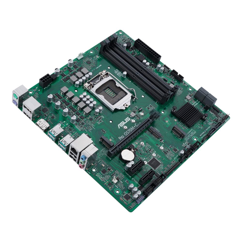 ASUS Pro Q570M-C/CSM Business-Mainboard Sockel Intel LGA 1200 (Micro-ATX, PCIe 4.0, DDR4 DIMM)