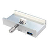 LogiLink USB 3.0, 4-Port Hub im edelen iMac Design mit Aluminium-Finish