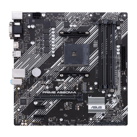 ASUS PRIME A520M-A II CSM Mainboard AM4 micro ATX M.2 USB 3.2