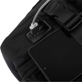 Camry CR 6881b Business Rucksack 24 L erweiterbar, Handgepäck Rucksack 40x20x30 cm, Laptoprucksack bis 15,6 Zoll, RFID, USB, YKK-Reißverschlüsse, wasserabweisend, schwarz