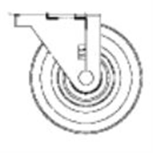 Nilfisk Original 140 8445 500 Vorderrad GD 2000 / GD910