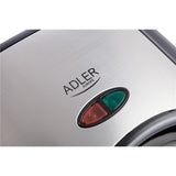 Adler Sandwichmaker AD 3015 Sandwichtoaster Edelstahl Schwarz Design