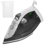 Adler AD 5051 Dampfbügeleisen 2600W, Keramiksohle, Dampfstoß, Vertikaldampf, Anti-Kalk, Anti-Tropf, Selbstreinigung, Bügeleisen für Kleidung, Hemden und Haushalt Grau Weiß