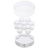 Camry CR 4519 Joghurtbereiter weiß/silber – 7 Gläser für frischen Joghurt