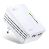 TP-Link TL-WPA4220 AV600 WLAN N300 WiFi max. 600Mbit/s Powerline max. 300Mbit/s WLAN 2,4GHz weiß