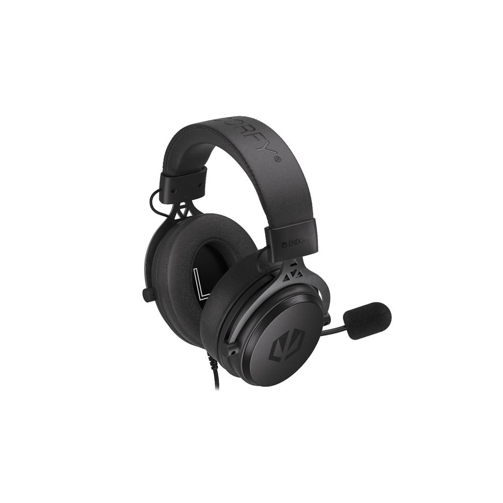 ENDORFY VIRO EY1A002, Schwarz, Gaming Headset, Kopfhörer mit Mikrofon, Klinke, Over-Ear