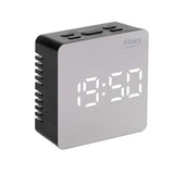 Camry Wecker CR 1150b digital schwarz LED Anzeige beleuchtet Datum Uhr Temperatur USB Batterie Thermometer