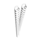 GENIE Spiralbinderücken Plastikbinderücken DIN A4 12 mm, 25 Stk.