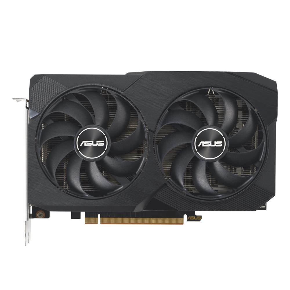 ASUS Dual Radeon RX 7600 V2 OC Edition 8GB GDDR6 Gaming Grafikkarte (AMD Radeon RX7600, PCIe 4.0)